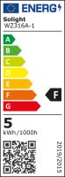 Solight LED žárovka, bodová , 5W, GU10, 3000K, 425lm, bílá - WZ316A-1_3 (2)