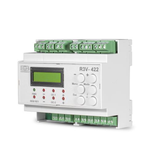 ELEKTROBOCK Dvou-okruhový regulátor ventilů R3V-422SPEC.termost.reg.R3V-422 3/4-cest.ven