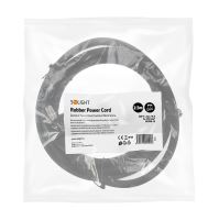 Solight flexo šňůra, 2.5m, 3 x 2.5mm2, gumová H07RN-F3, černá - PF38_2 (1)