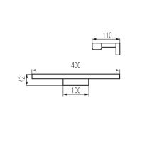 Přisazené svítidlo ASTEN LED IP44 8W-NW   X266804 (3)