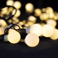 Solight LED 2v1 venkovní vánoční řetěz, koule, dálkový ovladač, 200LED, RGB+bílá, 20m+ (2) (2)