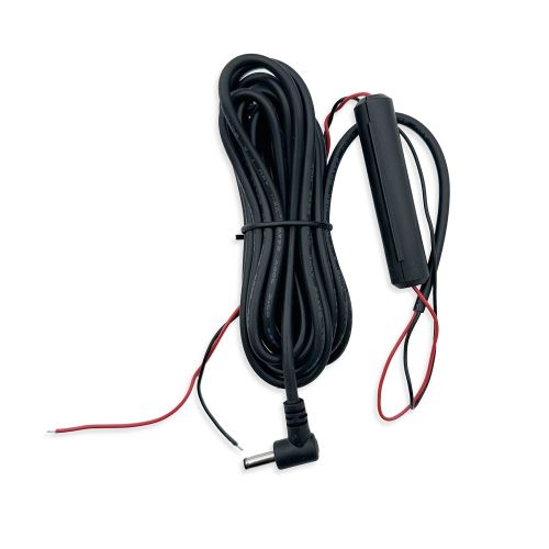 RADAGO napájecí kabel 12V s pojistkou, 3m, černý