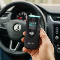Solight profesionální bezkontaktní alkohol tester, Fuel Cell, 0,0 - 5,0‰ BAC,citlivost (1) (1)
