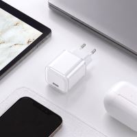 Solight 33W GaN fast charge USB-C adaptér, bílý - DC74W_2 (1)