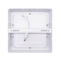Solight LED mini panel CCT, přisazený, 12W, 900lm, 3000K, 4000K, 6000K, čtvercový - WD (5) (5)