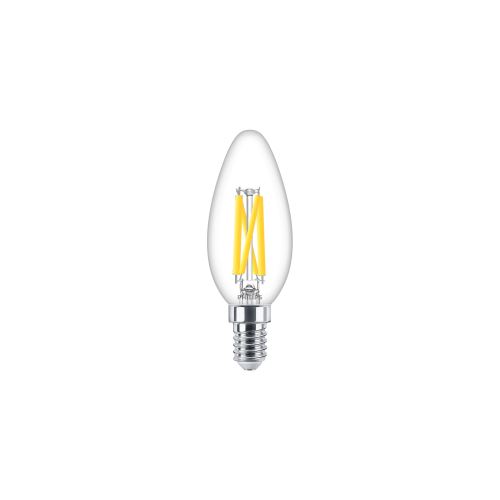 LED žárovka Philips E14 3,4W/40W stmívatelná, čirá, 2700K 230V B40 CL   P449411_1