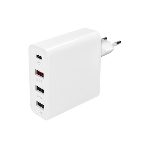 Solight adaptér 3+1, 48W, QC3.0+PD, 3x USB-A, 1x USB-C - DC80_1