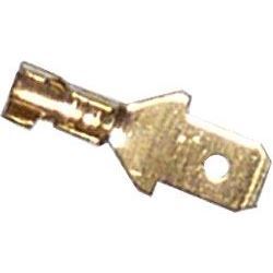 Konektor FASTON 4,8 mm vidlice kabelová neizolovaná
