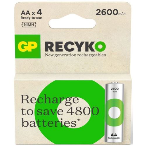 Nabíjecí baterie GP ReCyko 2600 AA (HR6)