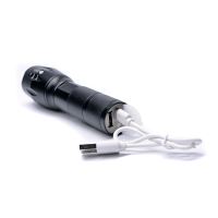 Solight LED nabíjecí svítilna, 300lm, Cree, zoom, power banka, Li-Ion - WN26_3 (2)