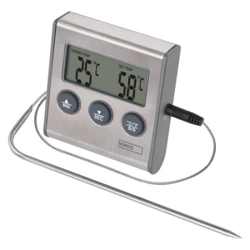 Digitální grilovací teploměr a minutka E2157_1