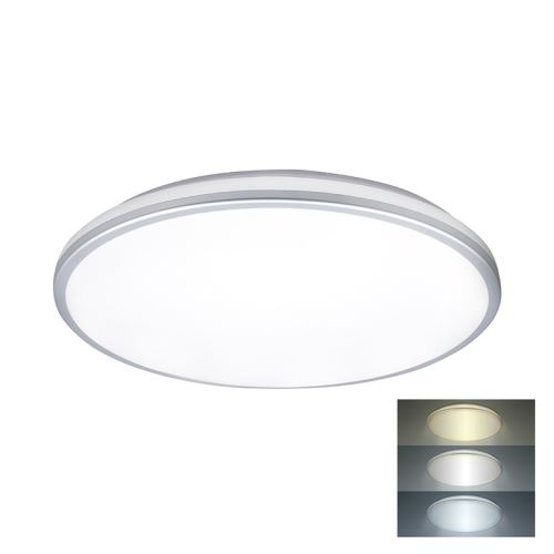 Solight LED osvětlení s ochranou proti vlhkosti, IP54, 24W, 2150lm, 3CCT, 38cm - WO797_1