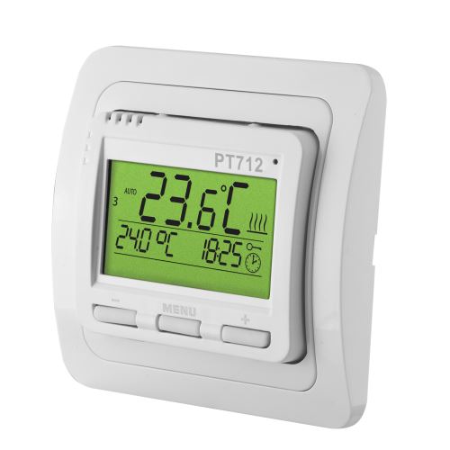 ELEKTROBOCK Digitální termostat pro podlah. topení PT712termost.prog.podlah.topení PT712