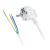 Solight flexo šňůra, 3x 1mm2, bílá, 2m - PF01