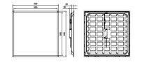 PHILIPS LED světelný panel, 34W, 600x600mm, 4100lm, 4000K pro kanceláře   P516601_2 (1)