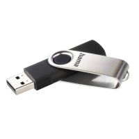Hama USB 2.0 FlashPen Rotate, 128 GB, 15 MB/s, černá/stříbrná  108071 (2)