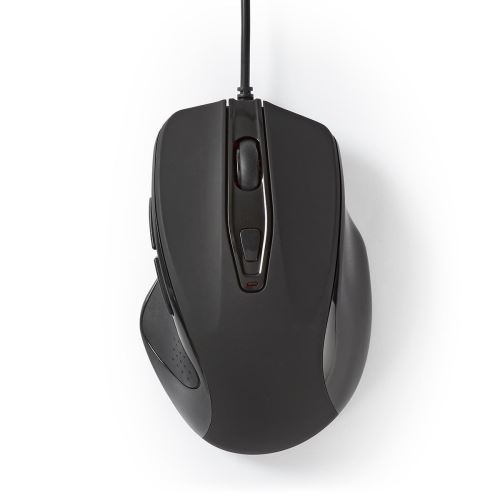 Optická myš MSWD400BK, černá, 6 tlačítková, 3200dpi_1