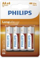 Baterie Philips R6L4B/10 LongLife 4x AA (1,5V)_1