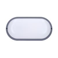 Solight LED venkovní osvětlení oválné, 13W, 910lm, 4000K, IP54, 21cm, šedá barva - WO7 (3) (3)