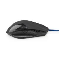 Gaming Mouse GMWD110BK kabelové | 1200 / 2400 / 4800 / 7200 dpi | Nastavitelné DPI | Počet tlačítek: 6 | Programovatelná tlačítka | Pro praváky | 1.50 m | Bez Osvětlení (1)