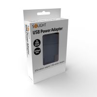 Solight USB nabíjecí adaptér, 1x USB, 2400mA, AC 230V, černý - DC47_4 (3)