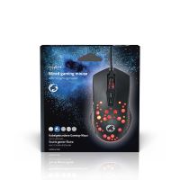 Gaming Mouse GMWD410BK kabelové | 800 / 1200 / 2400 / 3200 / 4800 / 7200 dpi | Nastavitelné DPI | Počet tlačítek: 7 | Programovatelná tlačítka | Pro praváky | 1.50 m | RGB (11)