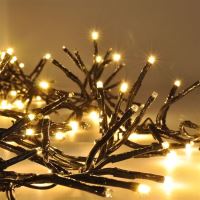 Solight LED venkovní vánoční řetěz s dálkový ovládáním - Cluster, 576 LED, 8 funkcí, č (6) (6)