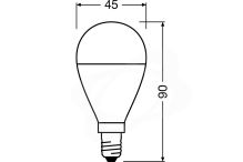 LED žárovka Osram E14 7W 2700K 230V P45 FR (2)