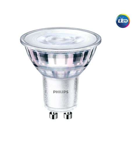 LED žárovka Philips, GU10, 4,6W, 2700K, úhel 36°LEDž.PH.GU10 50W/2700K/4,6W 36° 355lm 00