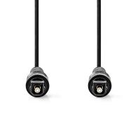 Optický audio kabel TosLink, 1m, černý  CAGL25000BK30_2 (1)