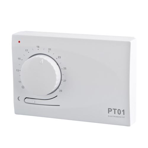 ELEKTROBOCK Prostorový termostat PT01termost.prog.analog.PT01+autom.noční útlum tepl. _1