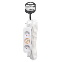 Solight prodlužovací přívod, 3 zásuvky, bílý, 7m - PP05_4 (3)