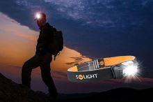 Solight LED čelová nabíjecí svítilna, 150 + 100lm, bílé a červené světlo, Li-Ion - WN4 (6) (6)