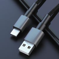 Nabíjecí a datový kabel TECHNIK USB-A/USB-C 1m, 5V 3A, černý (2)
