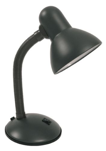 ECOLITE kancelářská stolní lampa BOND, L077-CR (černá)svít.stolní.BONDč.60W E27 L077-CR 