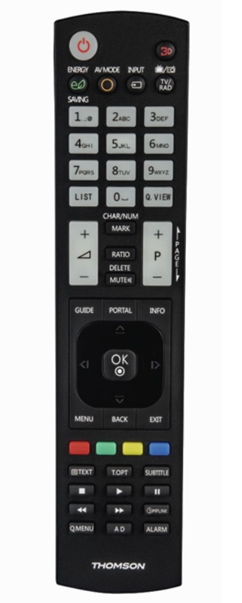 Thomson ROC1128LG, univerzální dálkový ovladač pro TV LG