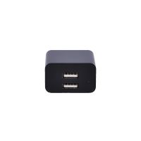 Solight USB nabíjecí adaptér, 2x USB, 3100mA max., AC 230V, černý - DC48A_2 (1)