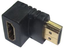 HDMI redukce úhlová 90° černá  D331 (1)