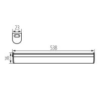 LED svítidlo MERA LED 10W NW 4000K bílé (1)