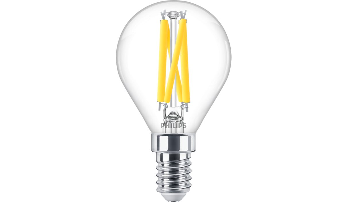 LED žárovka Philips E14 5,9W/60W stmívatelná, iluminační, čirá, 2700K 230V P45 CL P449619