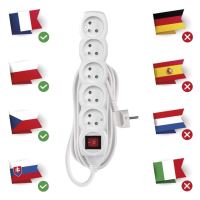 Prodlužovací přívod s vypínačem 5z. 7m, 3 x 1mm2, bílý
_3 (2)