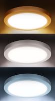 Solight LED mini panel koupelnový 2v1, 3CCT, podhledový/přisazený, 24W, 2040lm, IP54,  (5) (5)