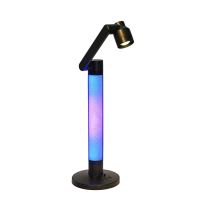 ECOLITE LED stolní lampa dotyková SVEN 10W, volba teploty světla, stmívatelná, RGB pod (1) (1)