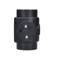 Solight rozbočka, 2,5A + 2x 10A, černá - P92_5 (4)