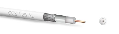 Koaxiální kabel ZIRCON 125 CCS AL 100m