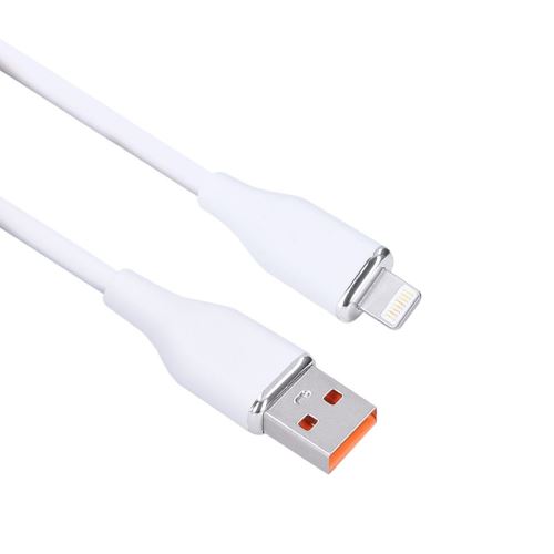 Solight lightning kabel, USB 2.0 A konektor - Lightning konektor, silikon, 2m - SSC1502-