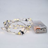 Solight LED řetěz řetízek s dekoracemi, 20LED řetěz, 1m, 2x AA, IP20  - 1V215_7 (6)