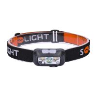 Solight LED čelová nabíjecí svítilna, 150 + 100lm, bílé a červené světlo, Li-Ion - WN4 (1) (1)