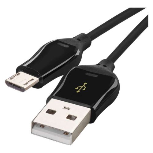 Kabel USB2.0 A konektor - micro B konektor (vidlice - vidlice), 1m  SM7004B_1