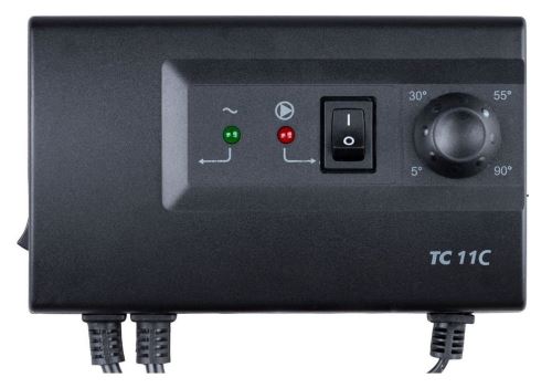 Termostat elektronický pro ovládání oběhového čerpadla  TC11C+